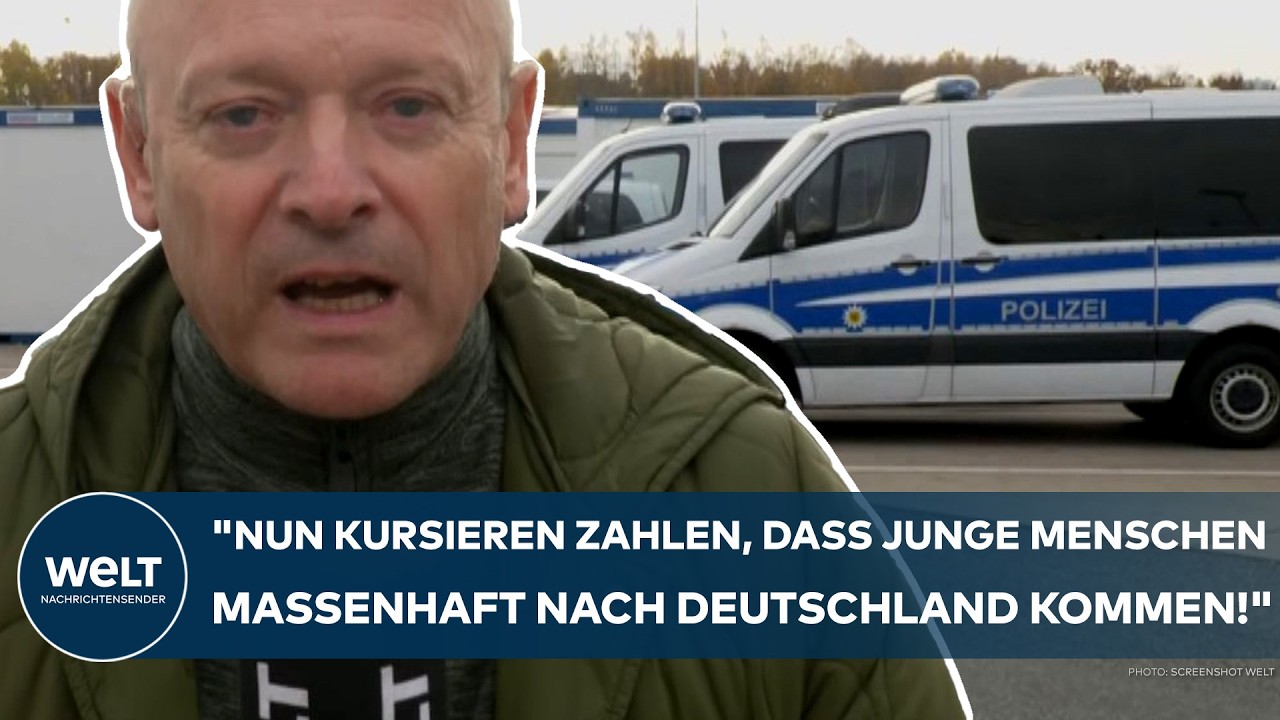MIGRATION: "Nun kursieren Zahlen, dass junge Menschen massenhaft nach Deutschland kommen!"
