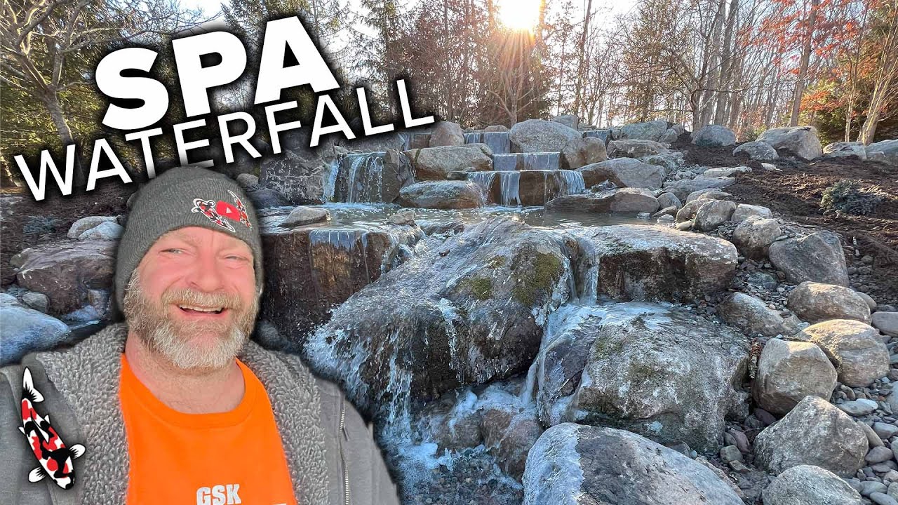 We Finished the SPA WATERFALL!