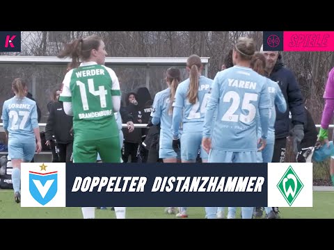 Werder Bremens Frauen melden sich mit Traumtoren zurück in die Saison | Viktoria Berlin - SVW