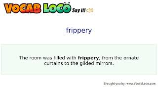 Video thumbnail for frippery