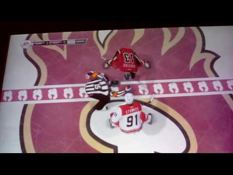 NHL 15 | Be a GM Mode | Carolina Hurricanes @ Calgary Flames | To Easy!