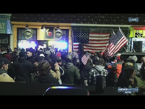 Protesters gather outside Staten Island bar after owner's arrest