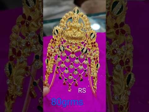 Gold vanki designs #jewellerydesigns