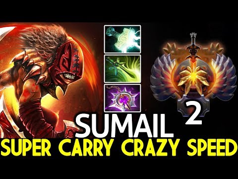 SUMAIL [Bloodseeker] Insane Monster Unleashed Crazy Speed 7.22 Dota 2