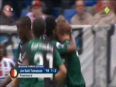 Eredivisie 2010 : J06 : Willem II - Feyenoord : 2-3