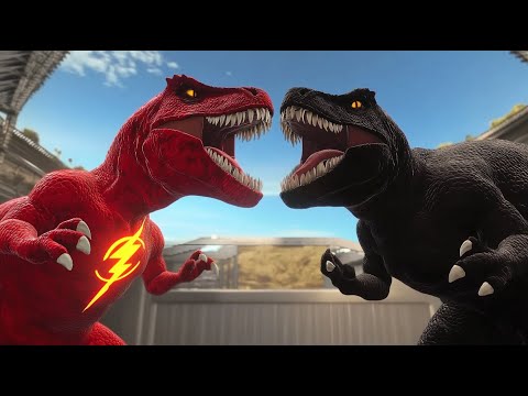 Flash Godzilla-T-Rex Death Climb - Animal Revolt Battle Simulator arbs