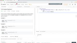 Download the video "LeetCode - 219  Contains Duplicate II - Python"