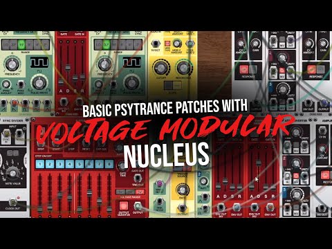 Basic Psytrance Lead Sounds with Voltage Modular Nucleus (FREE SOFTWARE)