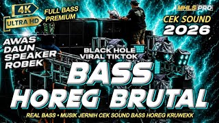 Download lagu DJ FULL BASS VIRAL TIKTOK TERBARU 2026 DJ BLACK HOLE CEK SOUND HOREG BRUTAL (MHLS PRO) mp3