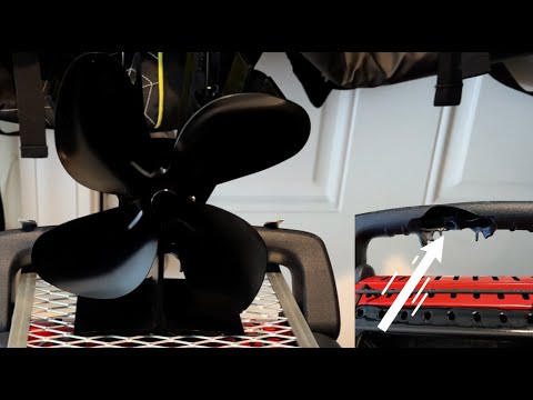 Melted the handle on a Mr.Heater Buddy with heat powered fan - watch before you buy