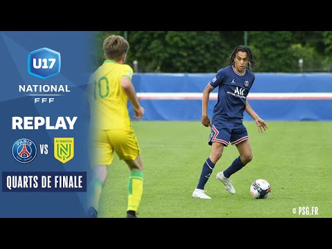 Quarts : Paris-SG - FC Nantes U17 en direct (16h55) I Championnat National U17 2021-2022