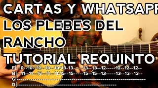 Cartas y Whatsapp - Los Plebes del Rancho - Ariel Camacho - Tutorial - REQUINTO