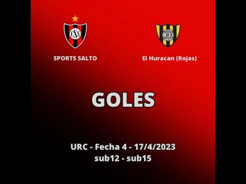 GOLES  Sports Salto vs El Huracan Sub12/15 - URC - Fecha 4 - 18/4/2023