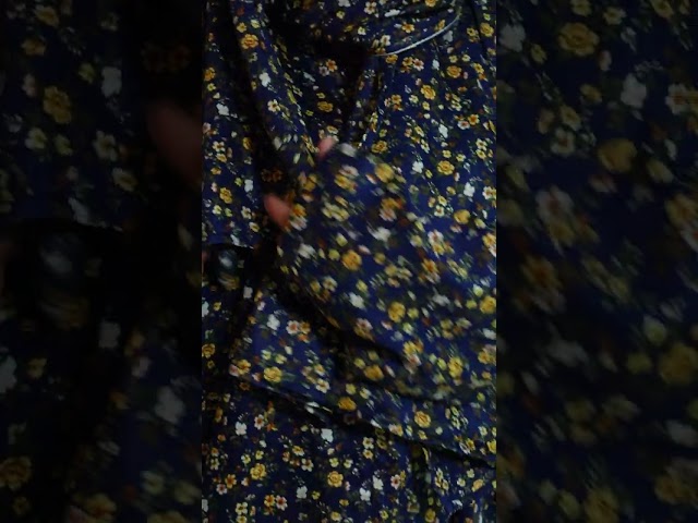 شرشف صلاة مشجر ورد كحلي واصفر
