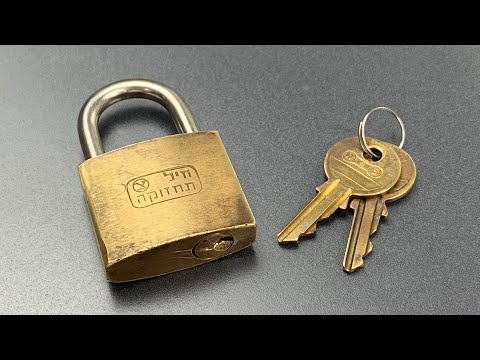 902】深刻な設計上の欠陥を持つイスラエルの軍事ロック ([902] Israeli Military Lock With A Serious Design Flaw)