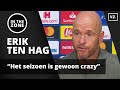 Erik ten Hag na kwalificatie Ajax: ‘Het seizoen is gewoon crazy’