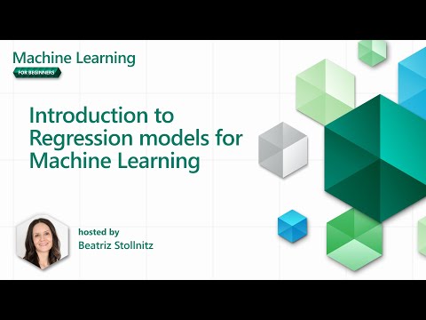 ML for beginners - Introduction to Regression models for Machine Learning