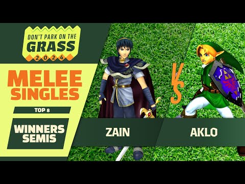 Zain (Marth) vs Aklo (Link)  - DPG 2024 - Melee Singles: Winners Semi-Finals
