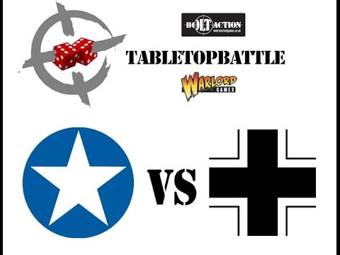 Bolt Action 2nd Ed. battle report #2 - 1943: Italy. Sicily pt. 4 US vs GER 1100pts