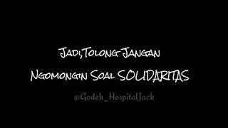Download lagu SOLIDARITAS Hanyalah Omong Kosong //Story WA DJ Angklung  Preman Pensiun mp3