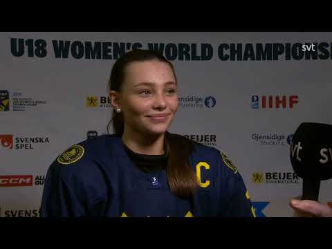 Junior VM Semifinal 2023   Sverige mot USA 16