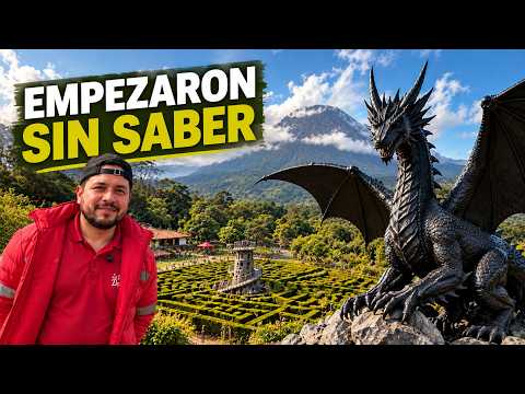 Crearon un Laberinto con Dragones en las Faldas de un Volcán | Historias Campestres