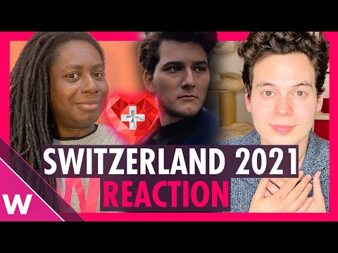 Switzerland Eurovision 2021 Reaction | Gjon's Tears "Tout l'univers"