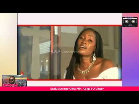 Exclusive Interview with Min. Abigail O. Vinton