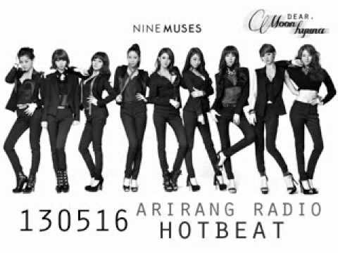 130516 Nine Muses (나인뮤지스) @ Arirang Radio Hot Beat [1/3]
