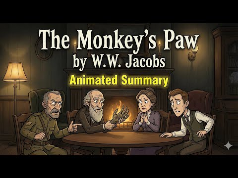 Animated summary of The Monkey's Paw by W.W. Jacobs