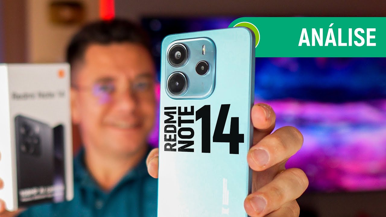 Miniatura da avaliação em vídeo de Smartphone Xiaomi Redmi Note 14 4G 256GB 8GB RAM Preto