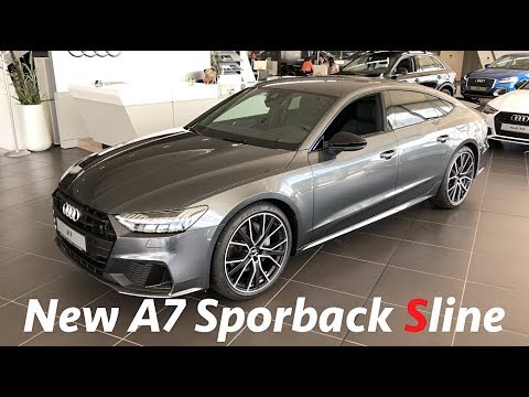 Audi A7 Sportback Sline 2018 in depth full review in 4K (interior & exterior)