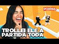 ZOANDO MEU NAMORADO NO SLAP TOWER ROBLOX