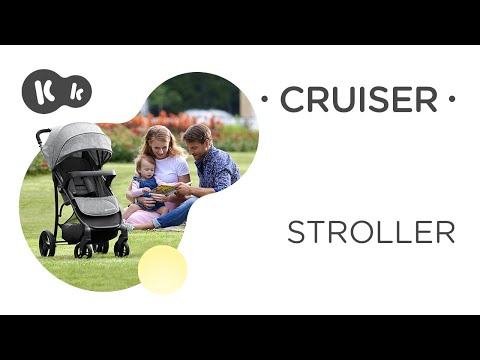 Kinderkraft Cruiser Grey Прогулочная Коляска