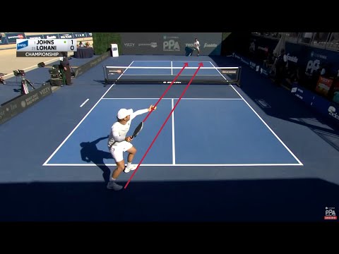 Ben Johns' Pickleball Serve - Analyzed