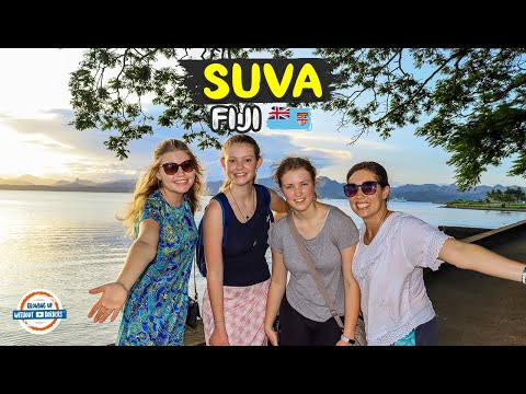 VISIT SUVA FIJI 🇫🇯 Discovering the Hidden Treasures of Fiji's Capital City | 197 Countries, 3 Kids