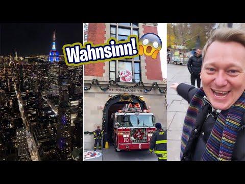 Wahnsinn! NEW YORK bei Nacht!😱😍  |Teil 3|    | Knossi-Stories |
