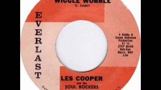 Les Cooper - Wiggle Wobble, Mono 1962 Everlast 45 record.