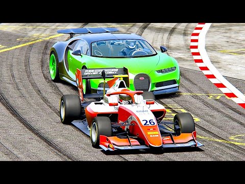 Bugatti Chiron with NOS vs Formula 3 - Top Gear Track