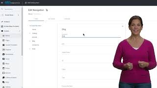 OBS Platform - content modules - menus
