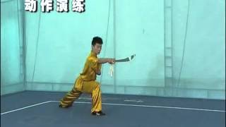 Daoshu (Broadsword) Instructional Video -IWUF 3rd Generation International Compulsory Routine