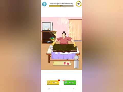 Brain Puzzle Tricky Test Level 16 |Help The Girl Remove The Dirty| Gameplay Walkthrough Solution