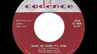 1960 HITS ARCHIVE: Wake Me When It’s Over - Andy Williams