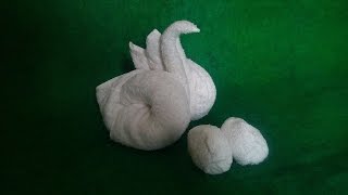 CHICKEN AND EGG - MY TOWEL CREATION