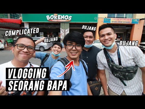 VLOG SEORANG BAPA || FRANGO FRITO BORENOS