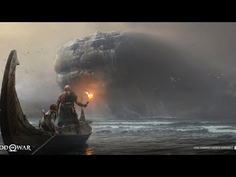 Awakening the World Serpent: Kratos' First Encounter