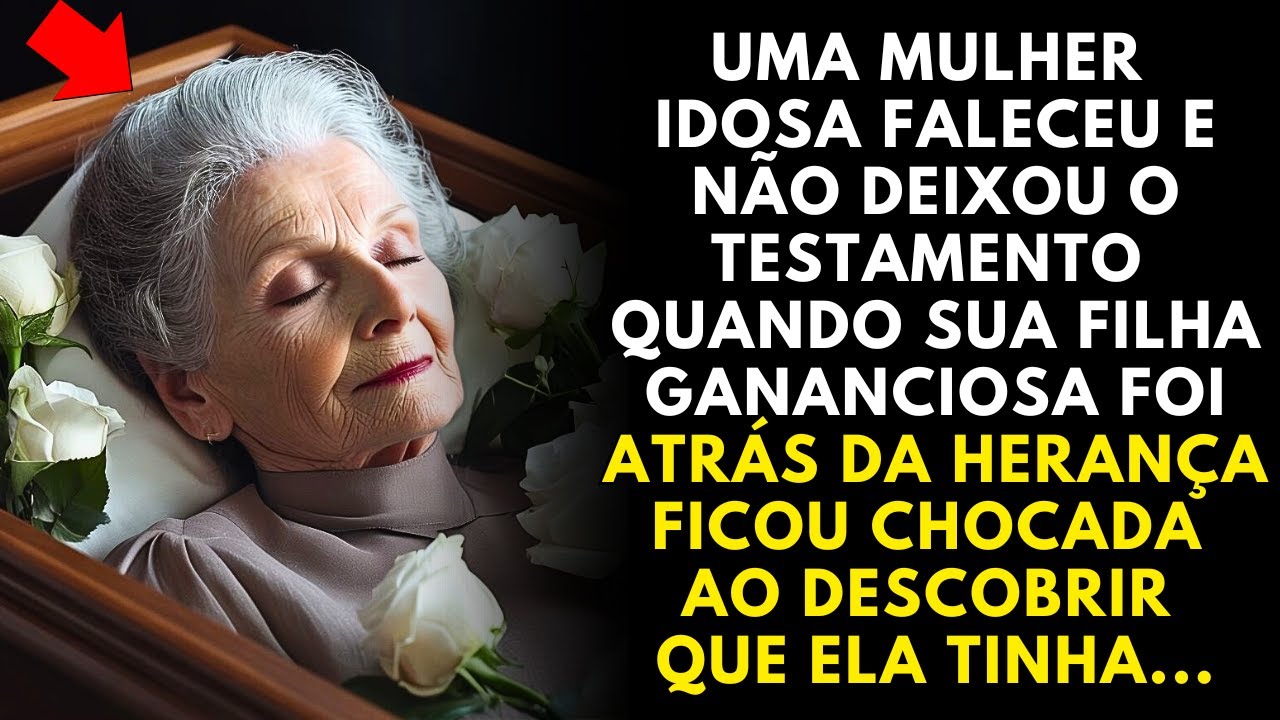 UMA SENHORA IDOSA FALECEU SEM DEIXAR TESTAMENTO, E SUA FILHA GANANCIOSA FOI ATRÁS DA HERANÇA,  MAS..