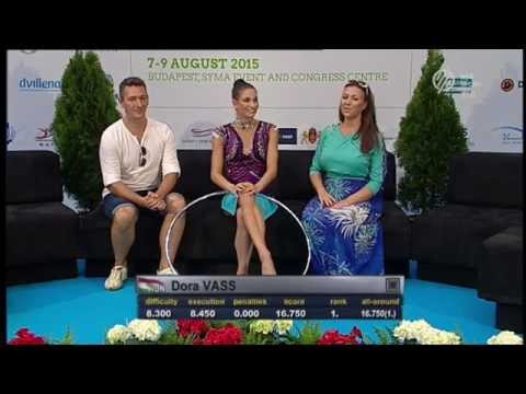 Dora Vass Hoop EF 2015 Budapest World Cup (HD)