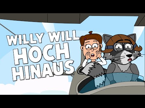 Waschbär Willy will hoch hinaus 🦝✈️ | Emmi Ehrlich Kinderlieder