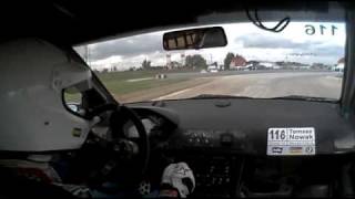preview picture of video 'FIA ERC 2009 Słomczyn Poland, Div 1A Heat 3 onboard'